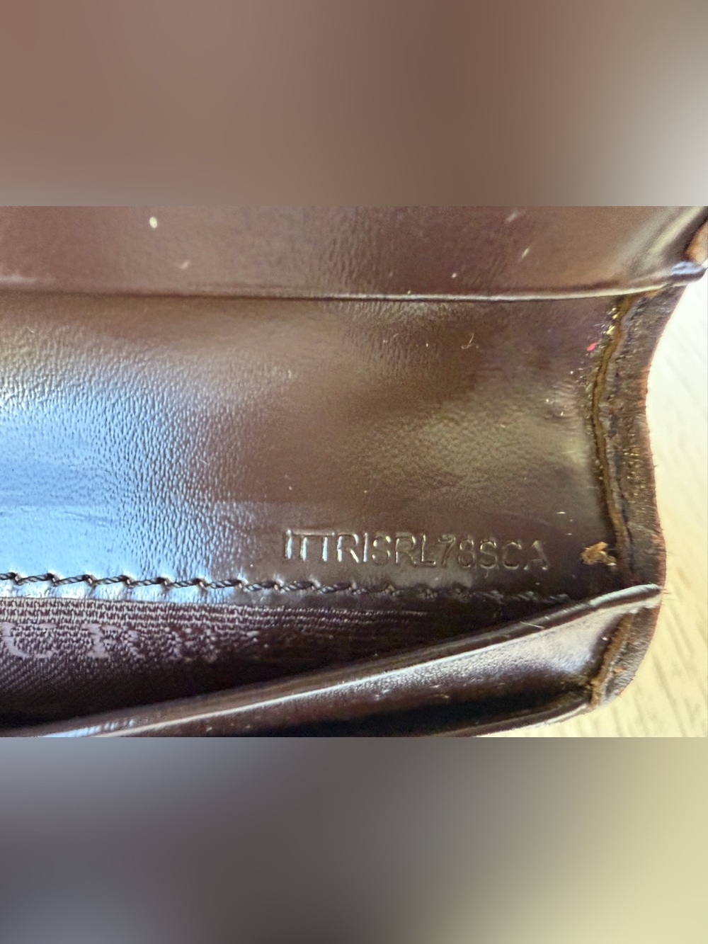 Authentic Burberry Haymarket Check Continental Wallet Brown Leather - Picture 10 of 16